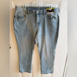 a.n.a Women's Light Blue Skinny ankle Jeans petite